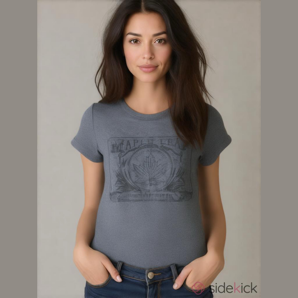 Roots Maple Leaf Forever Short-Sleeve Tee Grey XS